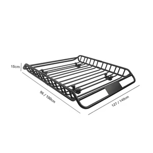 Portaequipajes Universal para techo, cesta de carga con extensión, color negro, a bajo <span class=keywords><strong>precio</strong></span>, OEM - Product Image 3