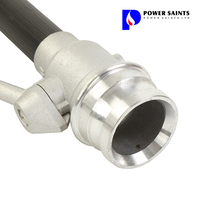 Pistolet d'incendie personnalisé Power Saints SA09-100-12 avec enrouleur de tuyau en plastique et raccord BSP 1,5 pouces
