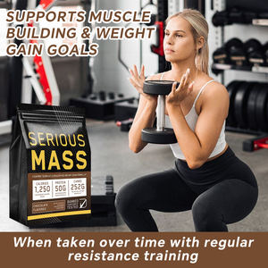 OLLI OEM/ODM Customized <strong>Mass</strong> Premium Protein <strong>Mass</strong> <strong>Gainer</strong> Powder Sports Nutrition Supplements <strong>Serious</strong> <strong>MASS</strong> <strong>Gainer</strong> - Product Image 3