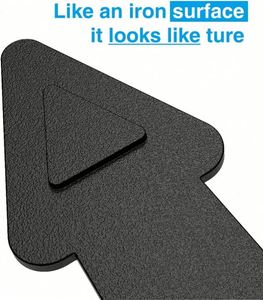 Kit de Herrajes Magnéticos Decorativos para Puertas de Garaje, Bisagras Magnéticas, Manijas, Paneles para Ventanas, Decoraciones para Paneles de Puertas de Garaje, Color Negro - Product Image 5