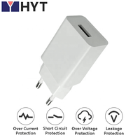 Adaptateur chargeur Hua Yi Teng 5V 2A pour LED, alimentation USB, connexion enfichable, sortie 12V, téléphones mobiles, produits électroniques