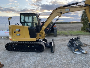 Excavadora Usada Cat 306, Cat306 de 6 Toneladas para Uso en Construcción, Mini Caterpillar 306c 306d 306e, Máquina Excavadora Cat 306e de Segunda Mano - Product Image 6