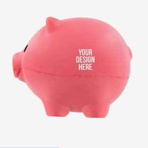 Pelotas Antiestrés Personalizadas con Forma de Cerdo, Juguetes Promocionales para Ahorrar, con Logotipo Impreso, Regalo al por Mayor - Product Image 2