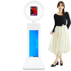 ตู้ถ่ายรูป LCD iPad พร้อมอุปกรณ์ประกอบฉากและอุปกรณ์เสริมฟรีสำหรับสมาร์ทโฟน กล้อง SLR-รีโมทคอนโทรล บรรจุภัณฑ์ไม้ รองรับผู้ใช้ 6-9 คน - Product Image 5