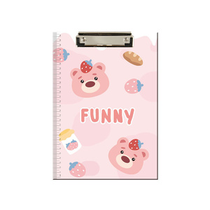 Giao Hàng Nhanh Văn Phòng Nguồn Cung Cấp Các Loại Khác Nhau của Giấy Dễ Thương Tập Tin Clip Tập Tin Bán Buôn Phim Hoạt Hình Phong Cách Thư Mục Tập Tin A4 Với Clip - Product Image 4