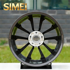 โรงงานผลิต SIMEI ขายส่งล้อแม็กซ์รุ่น <span class=keywords><strong>Y</strong></span> ขนาด 21 นิ้ว สีดำ สำหรับรถยนต์ ขอบ 5x112 ผลิตจากอลูมิเนียมฟอร์จ ได้รับมาตรฐาน TUV/JWL/DOT - Product Image 6