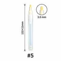 Lot complet de marqueurs à corps vide en plastique double face pour écriture, vente en gros