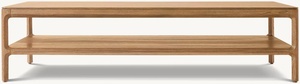 Mesa de Centro de Madera Sólida Estilo Americano R con un Diseño Único - Product Image 2