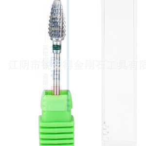 Alloy Rotary <b>Nail</b> File Cone Shape Professional <b>Nail</b> Buffing Head For Electric Manicure - Product Image 2