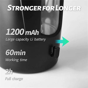 Herbruikbare Bpa Vrije Plastic 650Ml 22Oz Draagbare Fitness <span class=keywords><strong>Shaker</strong></span> Cup 7000 <span class=keywords><strong>Rpm</strong></span> Proteïne Mixer Elektrische Proteïne <span class=keywords><strong>Shaker</strong></span> Fles - Product Image 3