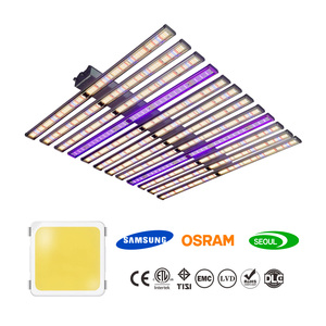 Lámpara de Cultivo LED de Espectro Completo de Aluminio para Plantas de Interior, Barra de Luz de 10 Barras y 1060W para Cultivo Hidropónico y Carpas de Cultivo Agrícola - Product Image 3