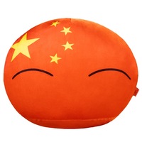 Coussin en peluche Polandball en forme de dumpling Union Soviétique, jouet en peluche avec drapeau de pays d'anime, rembourrage en coton PP pour décoration de fête