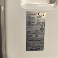 Climatisation portable domestique 10 000 BTU, climatisation mobile à vente chaude en usine, grande capacité, fonction de sortie supérieure en une seule pièce
