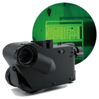 PVS162 Ultra-léger 450g IP67 Lunette de vision nocturne avec dioptrie réglable, mise au point manuelle, autonomie de 12h, lumière IR intégrée, longue portée 5