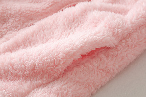 Giacca personalizzata da donna in pile di poliestere rosa in pile da donna giacche taglie forti <span class=keywords><strong>senza</strong></span> cappuccio 2021 <span class=keywords><strong>cappotto</strong></span> con <span class=keywords><strong>collo</strong></span> a Zip da ragazza - Product Image 3