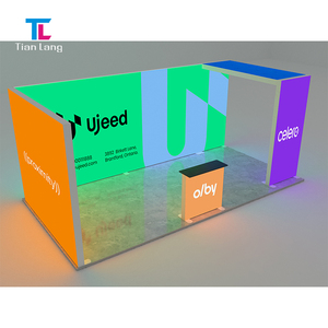 Exposición de TianLang, muchos tipos personalizados de feria comercial, caja de luz de tela de tensión retroiluminada, pantalla de stand de 10x10 - Product Image 3