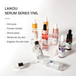 LAIKOU 17ml Suero Facial de Marca Privada con Vitamina C, Ácido Hialurónico, Niacinamida, Arándano, Flor de Cerezo y Oro 24K, Blanqueador y Antienvejecimiento - Product Image 3