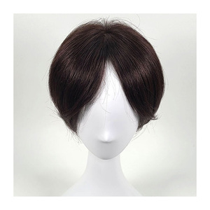 วิกผมเกาหลี Cosmo in Korea Premium (16x14)-8 นิ้ว วิกผมแท้แบบมืออาชีพ เนื้อผมตรงสลวย ดูเป็นธรรมชาติ สำหรับร้านเสริมสวย - Product Image 2