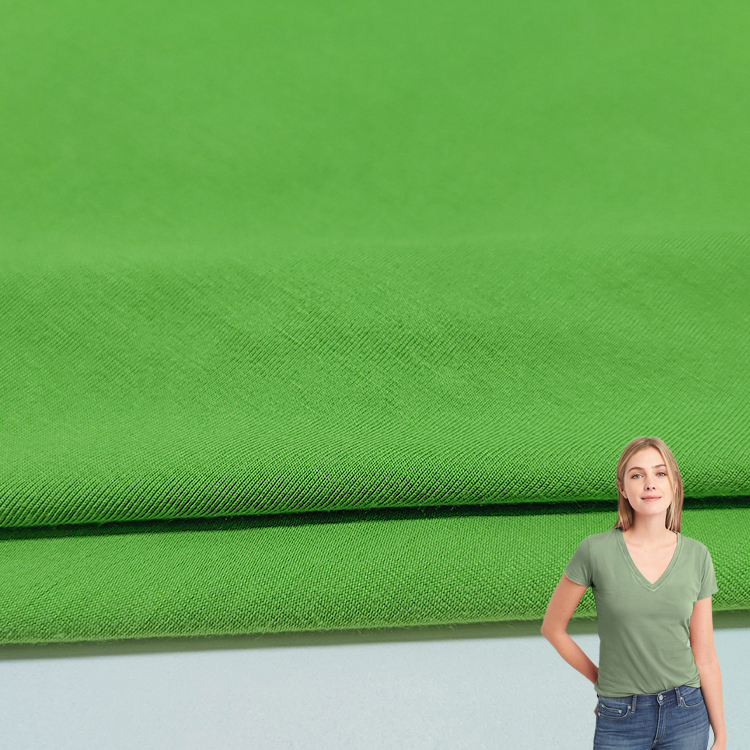 OEM 65% модал 35% Sorona футболка Джерси трикотажная ткань с Sorona пряжа