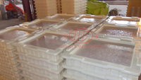 Ligne de production de carreaux de terrazzo entièrement automatique, machine de fabrication de carreaux de sol en pierre de marbre artificielle, carreaux de porcelaine