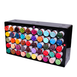 Plastic Tattoo Pigment Ink Cup <b>Holder</b> Wall Mounted Display Rack for PMU Ink Storage - Product Image 6