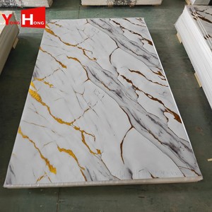 Panneaux muraux PVC UV Yonghong, couleur personnalisée, 1220x2440, 3mm, faciles à nettoyer, pour projets <span class=keywords><strong>de</strong></span> construction, plaques intérieures - Product Image 6