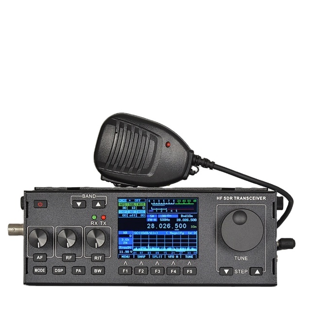 Recent RS-978 SSB Hf SDR Radio HF Ham Transceiver 1.8-30MHz 10Watt Ham Sdr Radio Hf with 3800mAh Li-ion Battery Pack
