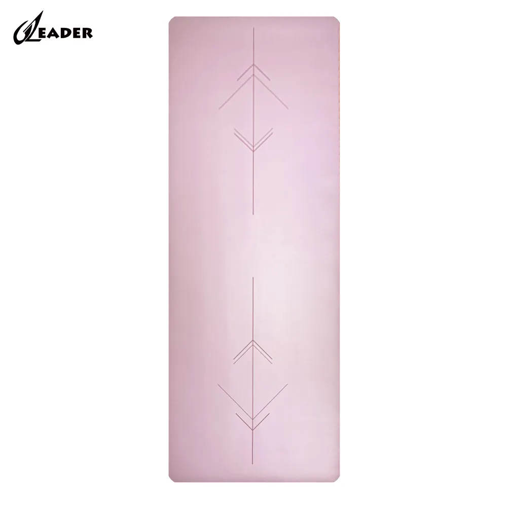Branded Yoga Mat For Commercial Gym With Placement Lines Resistence