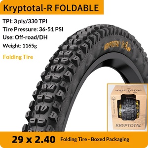 Neumático de bicicleta de montaña Kryptotal-F R de doble capa DH Downhill para niños, especificaciones EN, 27.5/29x2.4, compuesto Xynotal - Product Image 2