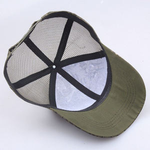 Casquette de camionneur unisexe respirante Sports Sublimation Camp Graphic Blank pour hommes - Product Image 4