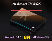 Android TV Box Global 4K UHD HDR10+ con WiFi de Doble Banda, Google Play y Actualización OTA