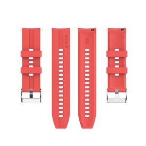 20mm 22mm Schnellverschluss Silikon Gummi Correa Reloj Smart Armband Uhrenarmband für Huawei Gt 2 3 2E <span class=keywords><strong>Gt2E</strong></span> Gt2 Gt3 <span class=keywords><strong>Pro</strong></span> - Product Image 1