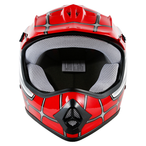 <span class=keywords><strong>Casco</strong></span> de ATV para Jóvenes XF270214 con Gafas y Guantes, DOT, Rojo, Diseño de Red de Araña, para Niños, Motocicleta Todoterreno, Tallas S/M/L/XL, Regalo para Niños - Product Image 2