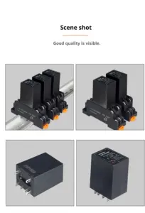 SENNDIK Schienentyp Halbleiterrelais H3FD-X10SN Set DC 5A 250V Miniatur Mehrzweck AC/DC Betrieben Niedrigenergie - Product Image 2