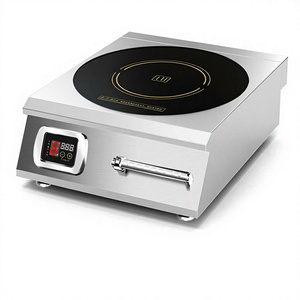 Cuisinière à <span class=keywords><strong>induction</strong></span> électrique commerciale SEMIKRON 5000W/6000W, <span class=keywords><strong>plaque</strong></span> de cuisson plate haute puissance pour sautés et soupes, garantie 10 ans - Product Image 1