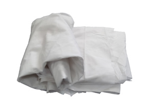 Bông vải phế liệu dệt chất thải kiện máy lau vải tấm ga trải giường lau rags trắng bông lau rags tấm ga trải giường - Product Image 3