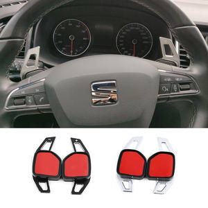 Autocollants de changement de vitesse pour volant de voiture, 5f, pour <span class=keywords><strong>Seat</strong></span>, albra, Ateca, Leon, <span class=keywords><strong>FR</strong></span>, <span class=keywords><strong>Tarraco</strong></span>, Ibiza 6P, cust - Product Image 2