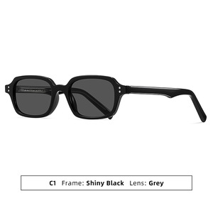 แว่นกันแดด Finewell SZ8809 ทรงสี่เหลี่ยม กรอบอะซิเตทสีสันสดใส ป้องกันรังสียูวี 400 สำหรับทุกเพศทุกวัย แฟชั่นระดับไฮเอนด์ - Product Image 6