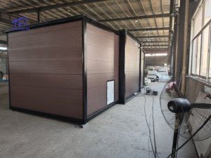 Maison préfabriquée modulaire contemporaine Conceptions modernes pour un assemblage rapide Maison mobile pliante Petite maison en acier - Product Image 2