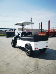 Voiturette de golf électrique utilitaire avec benne arrière - Product Image 4