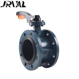 Vanne papillon manuelle de haute qualité 6 pouces DN150 avec pince en acier général pour huile gaz eau prix compétitifs - Product Image 3