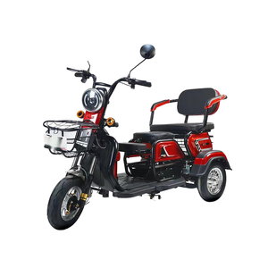 <span class=keywords><strong>Triciclo</strong></span> Eléctrico Ligero para el Hogar, <span class=keywords><strong>Asiento</strong></span> Trasero <span class=keywords><strong>Reclinable</strong></span>, <span class=keywords><strong>Asiento</strong></span> Doble, Scooter de Movilidad para Personas Mayores con Cesta Delantera y Trasera - Product Image 2