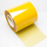 Película de TPU Amarilla para Móviles, Película de Hidrogel de Silicona para Plotter, Rollo de Película de TPU Amarilla para Máquina de Corte de Piel Trasera de Móviles