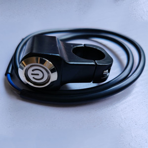 12V Waterproof Metal Handlebar Push Button Switch Electronic Fog Headlight Switch for Motorcycle Handle <b>Control</b> - Product Image 5