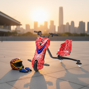 Tricycle électrique à trois roues pour enfants, thème araignée, à batterie, pour garçons, type <span class=keywords><strong>skateboard</strong></span>, vente en gros - Product Image 1
