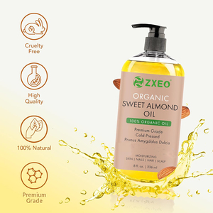 Olio di Mandorle Spremuto a Freddo all'Ingrosso, Olio per Corpo e Pelle 100% Puro e Biologico per la Cura dei Capelli e del Corpo - Product Image 3