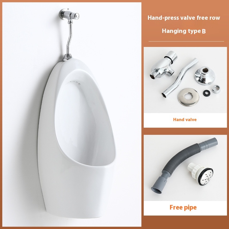 Hand press valve free row hanging type B type