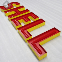 Personnalisé 3d Métal Acrylique Faux Néon Lumière Led Signalisation Lettres Magasin Bar Boutique Enseigne De Détail