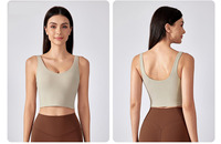 Meilleur soutien-gorge de sport simple et léger, respirant, entièrement rembourré, à maintien élevé, double push-up, pour la course à pied, tailles XXS-XXL, collection 2025