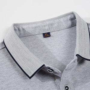 Tela Piqué de Algodón Mercerizado de 220 GSM, Suave, Lisa, Antiarrugas, Estampada para Camisetas, Impresión de Logotipo Personalizado OEM, Camisetas Uniformes Unisex - Product Image 4